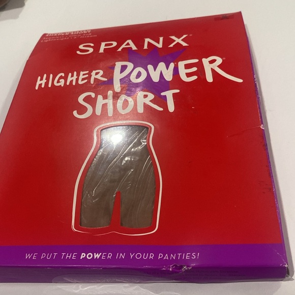 SPANX Higher Power Short in Cafe Au Lait NWT - Picture 4 of 13